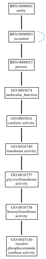 Graph of GO:0045140