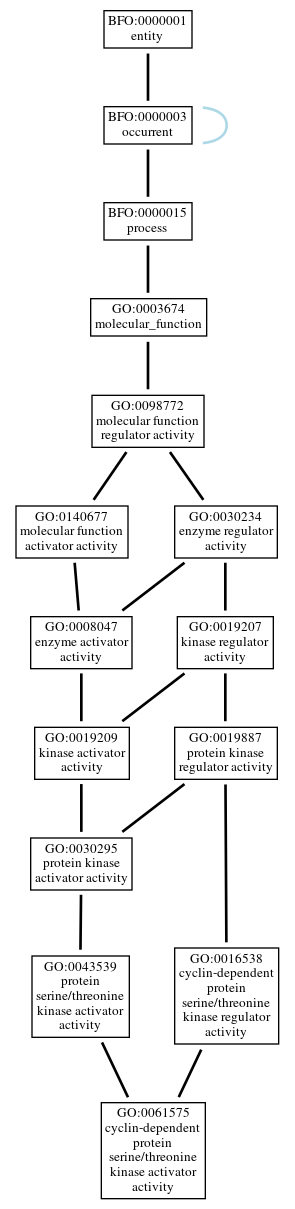 Graph of GO:0061575