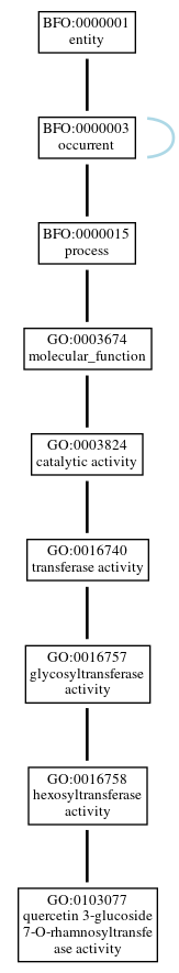 Graph of GO:0103077