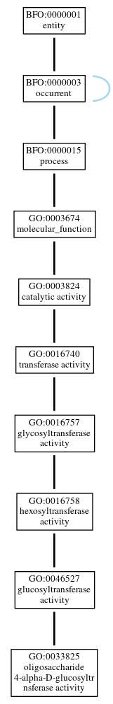Graph of GO:0033825