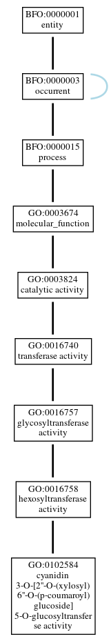 Graph of GO:0102584