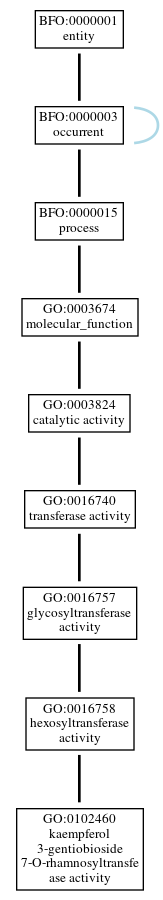 Graph of GO:0102460