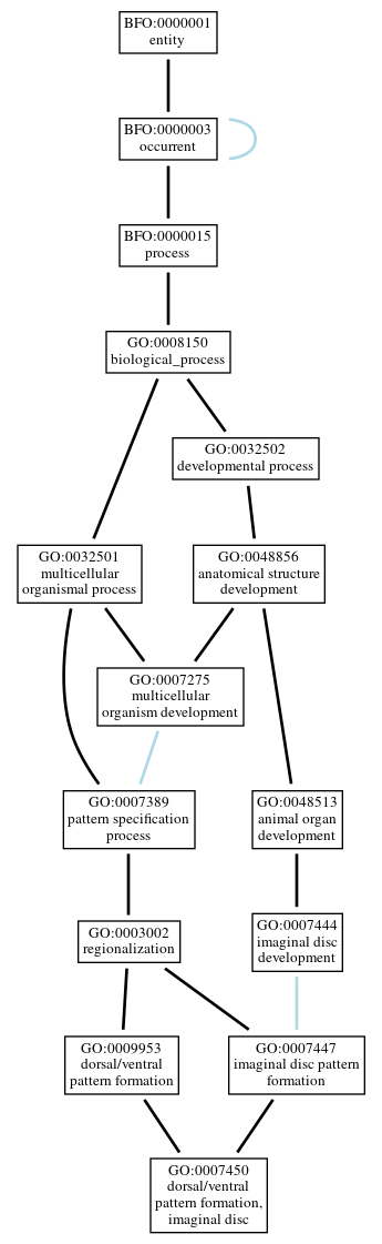Graph of GO:0007450