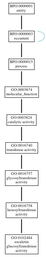 Graph of GO:0102484