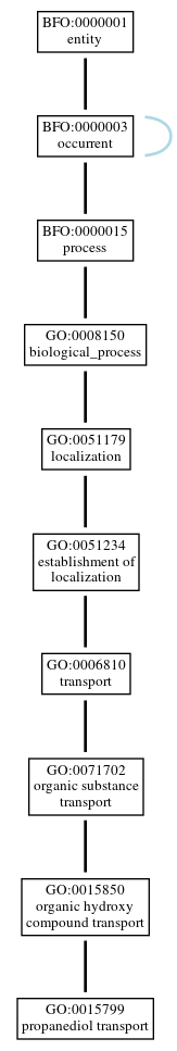Graph of GO:0015799