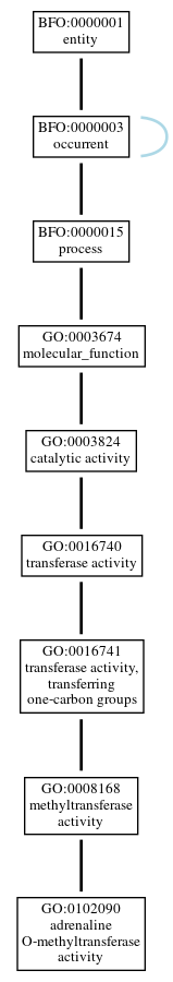 Graph of GO:0102090