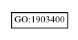 Graph of GO:1903400