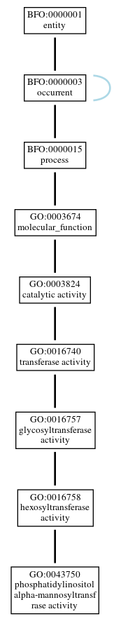 Graph of GO:0043750