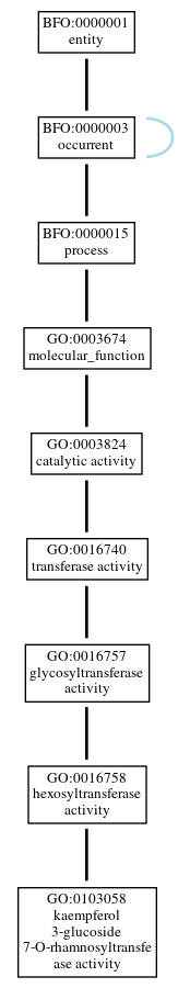 Graph of GO:0103058