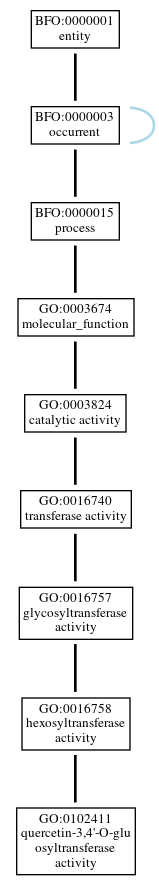 Graph of GO:0102411