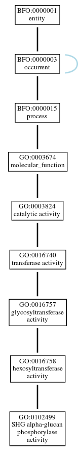 Graph of GO:0102499